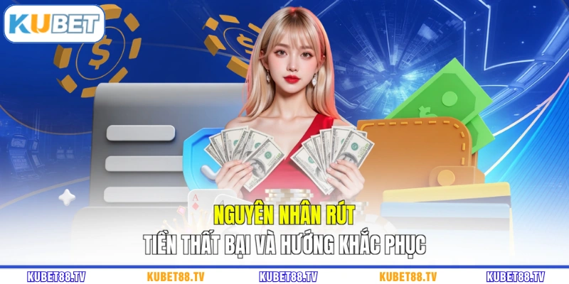 Nguyên nhân rút tiền thất bại và hướng khắc phục